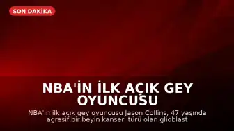 NBA'in İlk Açık Gey Oyuncusu Jason Collins 47 Yaşında Hayatını Kaybetti
