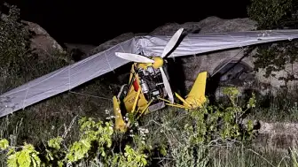 Nevşehir'de Motor Arızası Yapan Microlight Acil İniş Yaptı: 2 Yaralı
