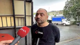 Başakşehir'de Tırın Devrilmesiyle 2 Otomobil Hasar Gördü, 1 Kişi Yaralandı