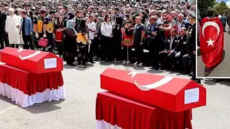 Şehit Cenazesinde Türk Bayrağına Sarılı Konuşan A.K. Hayatını Kaybetti