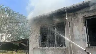 Tekirdağ'da Tartışma Sonrası Evini Ateşe Verdi
