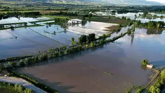 Tokat'ta Yeşilırmak Taştı, Binlerce Dönüm Tarım Arazisi Sular Altında Kaldı