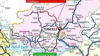Tunceli-Ovacık Yolunda Kontrollü Patlatma Yapılacak: Trafik 2-3 Gün Kapalı Olacak