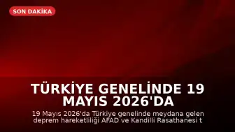 Türkiye Genelinde 19 Mayıs 2026'da Deprem Hareketliliği: AFAD ve Kandilli Rasathanesi Verileri