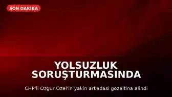 Uşak Belediyesi Yolsuzluk Soruşturması: M.G. Gözaltına Alındı