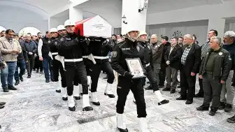 Vefat Eden Polis Memuru S.Ö. Son Yolculuğuna Uğurlandı