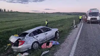 Yozgat'ta Trafik Kazası: 1 Ölü, 3 Yaralı