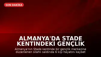Almanya'da Stade Kentindeki Gençlik Merkezine Silahlı Saldırı: 6 Ölü