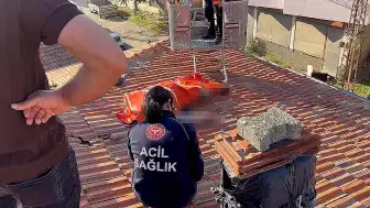 Çatıdan Düşen Vatandaş Hayatını Kaybetti