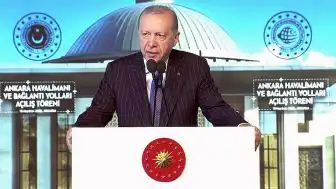 Cumhurbaşkanı Erdoğan Sivil Havacılık Yatırımlarının Açılışında Konuştu