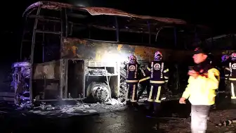Denizli'de Otobüs Kazasında 8 Kişi Hayatını Kaybetti, 33 Yaralandı