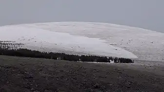 Doğu Anadolu'da Haziran Ayında Kar Yağışı Etkili Oldu