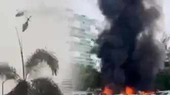Hava Sahasında İki Helikopter Çarpıştı: Bölgeye Ekipler Sevk Edildi