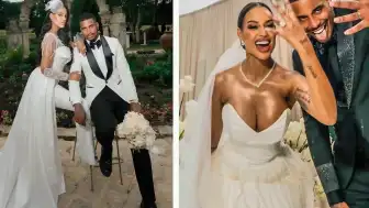 Mario Lemina ve Fanny Neguesha Evlendi