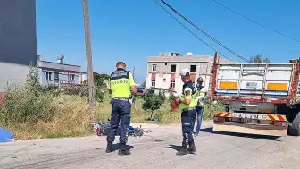 Mersin Tarsus'ta Kamyon ile Motosiklet Çarpıştı: 1 Kişi Öldü