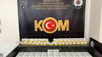 Şırnak'ta 2,5 Milyon Liralık Kaçak Tıbbi Ürün Operasyonu