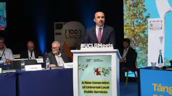 Tanca'da Yapılan Seçimle Konya Büyükşehir Belediye Başkanı Uğur İbrahim Altay UCLG Başkanlığına Seçildi
