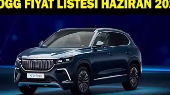 TOGG Haziran 2026 Fiyatları Açıklandı: T10X ve T10F Modelleri Güncellendi
