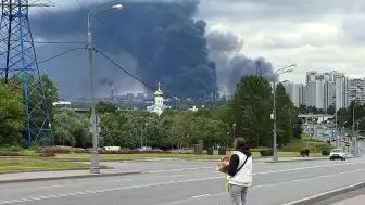 Ukrayna'dan Moskova'ya Savaşın Başından Bu Yana En Geniş Kapsamlı İHA Saldırısı Gerçekleştirildi