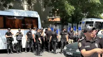 Ankara'da NATO karşıtı eylem düzenleyen gruba yönelik gözaltı işlemi