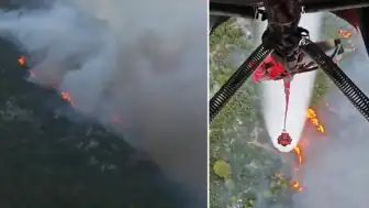 Antalya Kaş'ta Orman Yangını: Havadan ve Karadan Müdahale Sürüyor