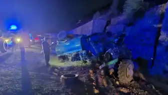 Bingöl'de traktör devrildi: 1 kişi yaşamını yitirdi