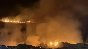 Bodrum Ortakent'te Yangın: Alevlere Müdahale Ediliyor