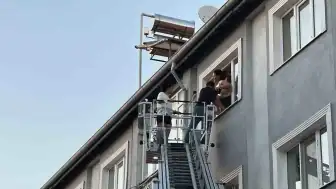 Burdur'da Bina Yangını: Mahsur Kalan 6 Kişi Tahliye Edildi