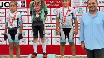 Bursa'daki Dağ Bisikleti Yarışında Akhisar İlçe Spor Kulübü'nden İki Madalya
