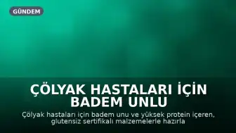Çölyak Hastaları İçin Badem Unlu ve Yüksek Proteinli Brownie Tarifi