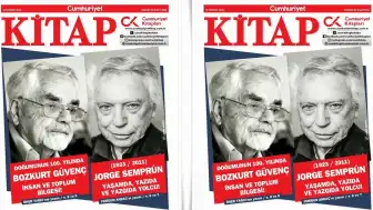 Cumhuriyet Kitap Dergisi 1900. Sayısında Bozkurt Güvenç ve Jose Semprún Konuk Ediliyor