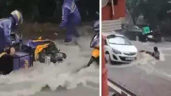 İstanbul Çekmeköy'de Şiddetli Sağanak Sel Baskınlarına Yol Açtı