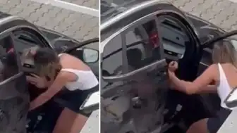 Kadıköy'de Otoparkta İki Kadın Arasında Kavga Çıktı