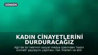 Kadın Cinayetlerini Durduracağız Platformu Genel Temsilcisi Dr. Gülsüm Kav: "Böylesine kritik bir konuda herhangi bir denetim olmadan reklam yapılabilmesi şaşırtıcı"