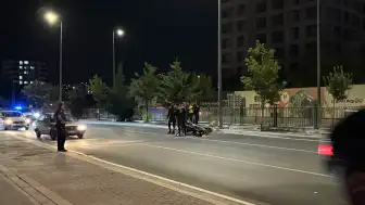 Kayseri'de Motosikletli Polis Memuru Yaralandı