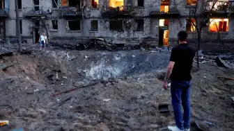 Kiev'e Rusya'dan Büyük Saldırı: 13 Kişi Hayatını Kaybetti