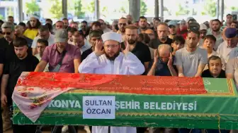 Konya'nın tanınan simalarından Sultan Özcan son yolculuğuna uğurlandı