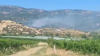Manisa Sarıgöl'de çıkan maki yangını ormana sıçradı