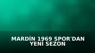 Mardin 1969 Spor'dan Yeni Sezon Sponsorluk Hamlesi