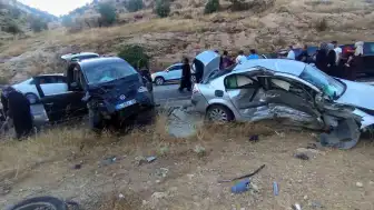 Mardin'de Trafik Kazası: 9 Yaralı