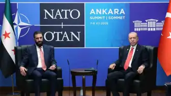 NATO Zirvesi Kapsamında Cumhurbaşkanı Erdoğan ve Suriye Cumhurbaşkanı Ahmed Şara Görüşme Gerçekleştirdi