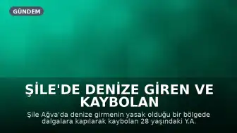 Şile'de Denize Giren ve Kaybolan Şahıs Ölü Bulundu