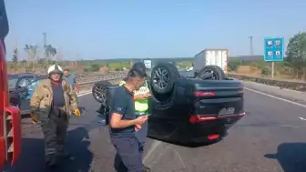 Silivri TEM Otoyolu'nda Zincirleme Kaza: 5 Yaralı