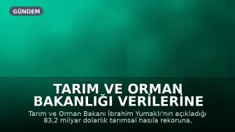 Tarım ve Orman Bakanlığı Verilerine Eleştiri: 'Gerçek Başarı Halkın Gıdaya Erişimidir'
