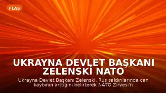 Ukrayna Devlet Başkanı Zelenski NATO Zirvesi Hakkında: "Zirveden umutluyuz"