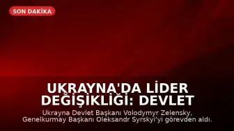 Ukrayna'da Lider Değişikliği: Devlet Başkanı Zelensky, Genelkurmay Başkanı Syrskyi'yi Görevden Aldı