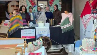 Vezirköprü'de Coğrafi İşaretli Susuz Bezi Geleneksel Yöntemlerle Yaşatılıyor