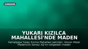 Yukarı Kızılca Mahallesi'nde Maden Projesi Protestosu: 'Doğa Kazanacak'