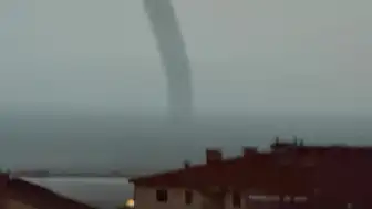 Zonguldak Ereğli'de Denizde Hortum Görüntülendi