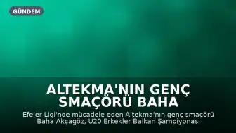 Altekma'nın Genç Smaçörü Baha Akçagöz'e Milli Takım Daveti